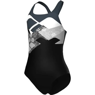 Maillot de bain 1 pièce fille Arena Kikko Noir 14/15 ans Female - Publicité Maillot de bain 1 pièce fille Arena Kikko Noir 14/15 ans Female - Publicité