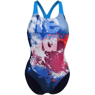 Maillot de bain 1 pièce femme Arena Waves Breaking Bleu 36 Female - Publicité Maillot de bain 1 pièce femme Arena Waves Breaking Bleu 36 Female - Publicité