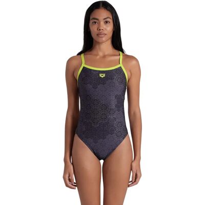 Maillot de bain 1 pièce femme Arena Kikko Challe Vert 32 Female - Publicité Maillot de bain 1 pièce femme Arena Kikko Challe Vert 32 Female - Publicité