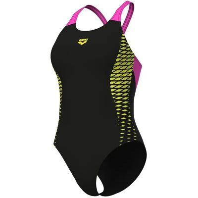 Maillot de bain 1 pièce dos v femme Arena Openings Noir 46 Female - Publicité Maillot de bain 1 pièce dos v femme Arena Openings Noir 46 Female - Publicité