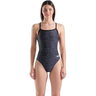 Maillot de bain 1 pièce femme Arena Snakeskin Challenge Back Noir 36 Female - Publicité Maillot de bain 1 pièce femme Arena Snakeskin Challenge Back Noir 36 Female - Publicité