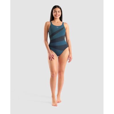 Maillot de bain 1 pièce femme Arena Isabella Vert 38 Female - Publicité Maillot de bain 1 pièce femme Arena Isabella Vert 38 Female - Publicité