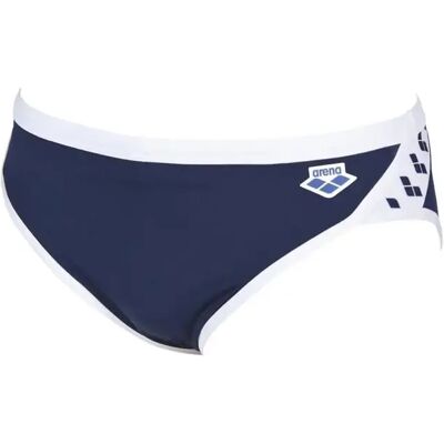 Slip de bain Arena Icons Solid Bleu 65 Male - Publicité Slip de bain Arena Icons Solid Bleu 65 Male - Publicité