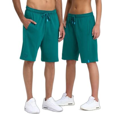 Short Arena Solid Vert 2XL Unisex - Publicité Short Arena Solid Vert 2XL Unisex - Publicité