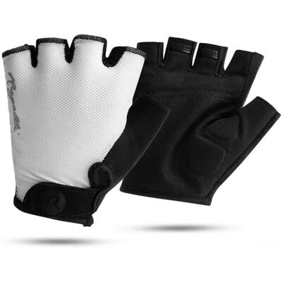 Gants vélo d'été femme Rogelli Core Blanc L Female - Publicité Gants vélo d'été femme Rogelli Core Blanc L Female - Publicité