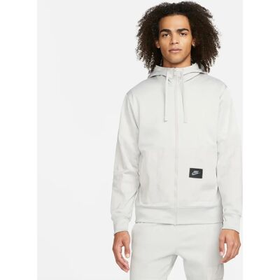Nike FLEECE FULLZIP HOODIE BB Gris - Sweat à capuche - M - Publicité Nike FLEECE FULLZIP HOODIE BB Gris - Sweat à capuche - M - Publicité