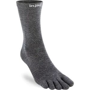 Chaussettes Injinji Liner Crew Wool Gris XL (47,5+) Unisex - Publicité Chaussettes Injinji Liner Crew Wool Gris XL (47,5+) Unisex - Publicité
