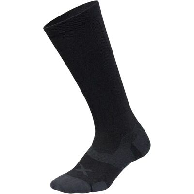 Chaussettes pleine longueur 2XU Vectr Cushion Noir S Unisex - Publicité Chaussettes pleine longueur 2XU Vectr Cushion Noir S Unisex - Publicité