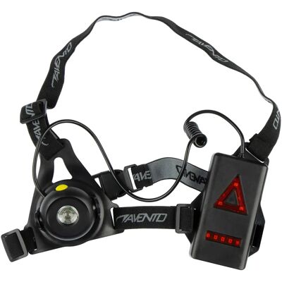 Gilet de running à visibilité rechargeable Avento Tiltable Noir TU Unisex - Publicité Gilet de running à visibilité rechargeable Avento Tiltable Noir TU Unisex - Publicité