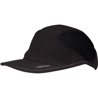 Casquette 5 Pannel de course Avento Quick Dry Noir TU Unisex - Publicité Casquette 5 Pannel de course Avento Quick Dry Noir TU Unisex - Publicité