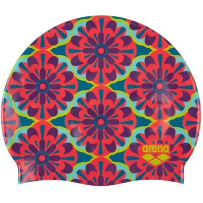 Bonnet de bain Arena Rose TU Unisex - Publicité Bonnet de bain Arena Rose TU Unisex - Publicité