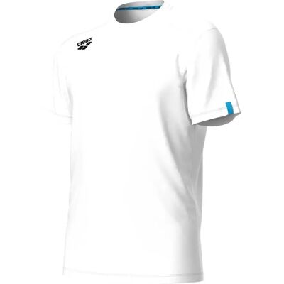 T-shirt Arena Team Solid Blanc S Unisex - Publicité T-shirt Arena Team Solid Blanc S Unisex - Publicité
