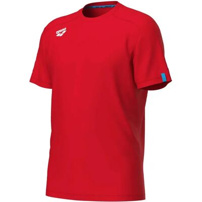 T-shirt Arena Team Solid Rouge M Unisex - Publicité T-shirt Arena Team Solid Rouge M Unisex - Publicité