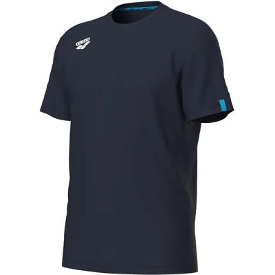 T-shirt Arena Team Solid Bleu S Unisex - Publicité T-shirt Arena Team Solid Bleu S Unisex - Publicité