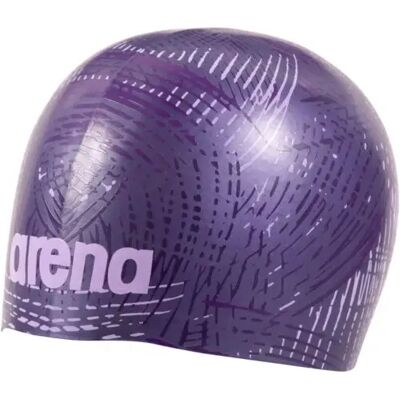 Bonnet de bain moulé Arena Poolish Violet TU Unisex - Publicité Bonnet de bain moulé Arena Poolish Violet TU Unisex - Publicité
