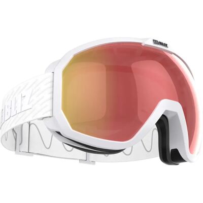 Lunettes de Ski Bliz Charge OTG - Blanc, Rouge Marron - Lunettes de Ski - Publicité Lunettes de Ski Bliz Charge OTG - Blanc, Rouge Marron - Lunettes de Ski - Publicité