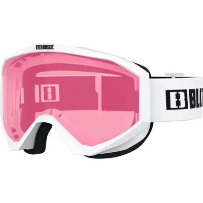 Masque de ski enfant Bliz Liner Blanc TU Unisex - Publicité Masque de ski enfant Bliz Liner Blanc TU Unisex - Publicité