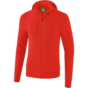 Sweat zippé à capuche enfant Erima Basic Rouge 10 ans - Publicité Sweat zippé à capuche enfant Erima Basic Rouge 10 ans - Publicité