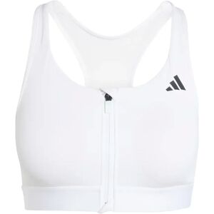 Soutien-gorge de sport Adidas Powerreact pour femmes - soutien moyen - BLANC/NOIR/ONIX - L/CD - Publicité Soutien-gorge de sport Adidas Powerreact pour femmes - soutien moyen - BLANC/NOIR/ONIX - L/CD - Publicité