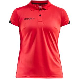 Craft Polo d'Entraînement Rouge - T-Shirt - Publicité Craft Polo d'Entraînement Rouge - T-Shirt - Publicité