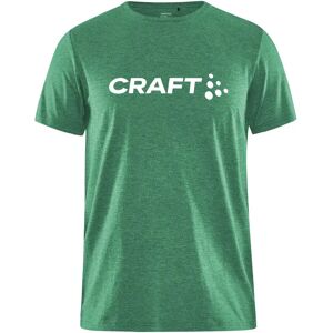 Craft 1913423 Logo communautaire Ss Tee Jr - Vert chiné - T-shirt - Publicité Craft 1913423 Logo communautaire Ss Tee Jr - Vert chiné - T-shirt - Publicité