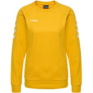 Sweatshirt femme Hummel hmlGO cotton Jaune XL - Publicité Sweatshirt femme Hummel hmlGO cotton Jaune XL - Publicité