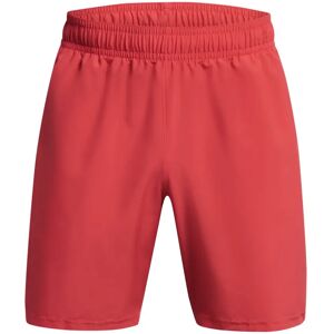 Shorts Woven Wordmark Under Armour pour homme - Rouge/Noir - Publicité Shorts Woven Wordmark Under Armour pour homme - Rouge/Noir - Publicité
