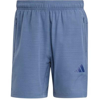 Short adidas Workout Essentials Bleu S 9" - Publicité Short adidas Workout Essentials Bleu S 9" - Publicité