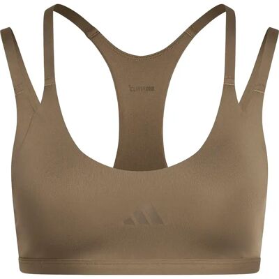 Brassière femme adidas Optime Beige XL - Publicité Brassière femme adidas Optime Beige XL - Publicité
