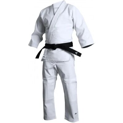Kimono d'entraînement enfant adidas J500 Blanc 150 cm - Publicité Kimono d'entraînement enfant adidas J500 Blanc 150 cm - Publicité