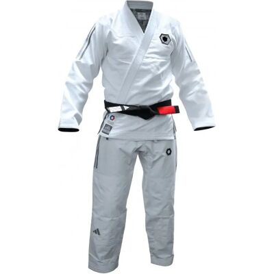 Kimono Jiu-jitsu adidas JJ430 Contest CFJJB Blanc 160 cm - Publicité Kimono Jiu-jitsu adidas JJ430 Contest CFJJB Blanc 160 cm - Publicité