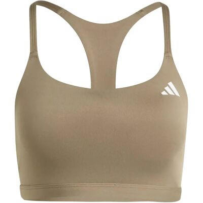Brassière maintien léger femme adidas Optime Essentials Beige M - Publicité Brassière maintien léger femme adidas Optime Essentials Beige M - Publicité