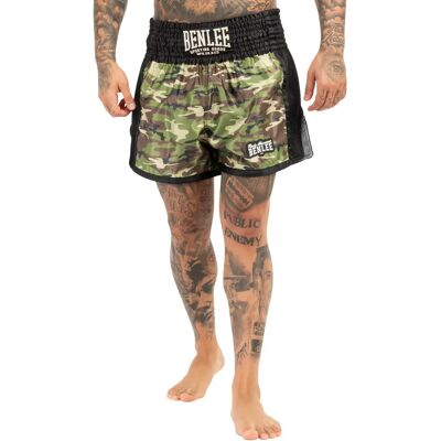 Short de boxe Thaï Benlee Hinkley Vert M - Publicité Short de boxe Thaï Benlee Hinkley Vert M - Publicité