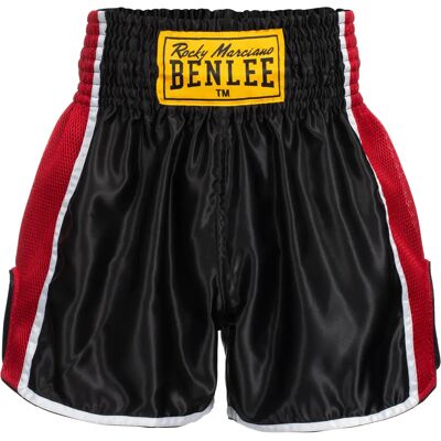 Short de boxe Thaï Benlee Brockway Noir L - Publicité Short de boxe Thaï Benlee Brockway Noir L - Publicité
