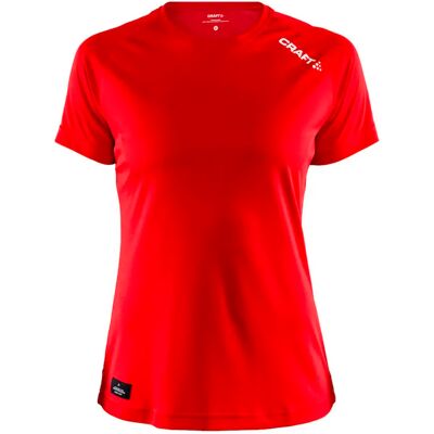 T-Shirt Sportif Rouge Brillant XS Craft 1907392 - Publicité T-Shirt Sportif Rouge Brillant XS Craft 1907392 - Publicité