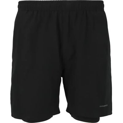 Endurance Kros 2-en-1 Shorts - Sportif, Séchage Rapide, Noir - Publicité Endurance Kros 2-en-1 Shorts - Sportif, Séchage Rapide, Noir - Publicité