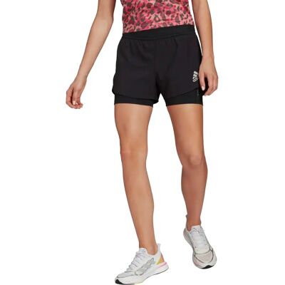 Shorts adidas Primeblue 2-en-1 pour femmes - Noir - Short - Publicité Shorts adidas Primeblue 2-en-1 pour femmes - Noir - Short - Publicité