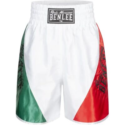 Short de boxe Benlee Bonaventure Blanc XS - Publicité Short de boxe Benlee Bonaventure Blanc XS - Publicité