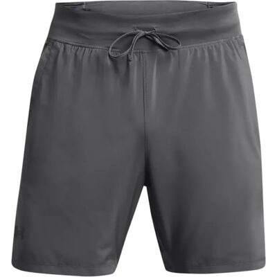 Shorts 2-en-1 Under Armour Launch Elite - Gris Castlerock - Publicité Shorts 2-en-1 Under Armour Launch Elite - Gris Castlerock - Publicité