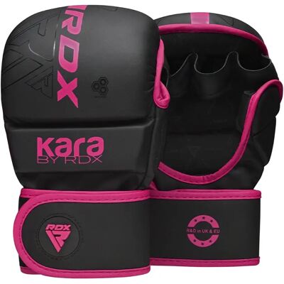 Gants de MMA RDX F6 Kara Rose XS/S - Publicité Gants de MMA RDX F6 Kara Rose XS/S - Publicité