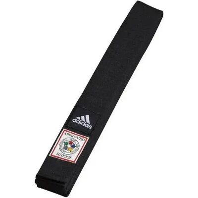 Ceinture Judo adidas IJF Logo Blanc 280 cm - Publicité Ceinture Judo adidas IJF Logo Blanc 280 cm - Publicité
