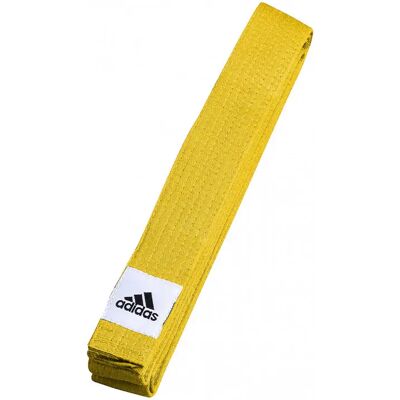 Ceinture Judo adidas Club Jaune 240 cm - Publicité Ceinture Judo adidas Club Jaune 240 cm - Publicité