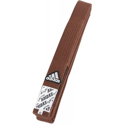Ceinture Jiu-Jitsu brésilien adidas Elite Marron A5 - Publicité Ceinture Jiu-Jitsu brésilien adidas Elite Marron A5 - Publicité