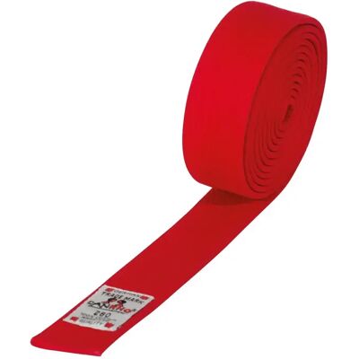 Ceinture Judo/Ju-Jutsu Danrho Rouge 4 x 330 cm - Publicité Ceinture Judo/Ju-Jutsu Danrho Rouge 4 x 330 cm - Publicité
