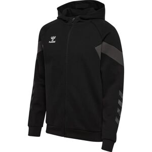 Sweatshirt à capuche zip Hummel Travel Noir S - Publicité Sweatshirt à capuche zip Hummel Travel Noir S - Publicité