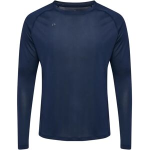 T-shirt manches longues Beat Bleu L de Newline - Entraînement - Publicité T-shirt manches longues Beat Bleu L de Newline - Entraînement - Publicité