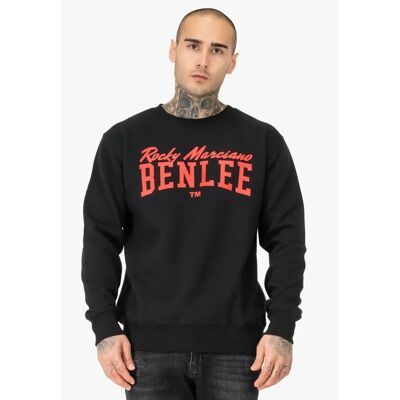 Sweatshirt à col rond , coupe régulière Benlee Rinston Noir L - Publicité Sweatshirt à col rond , coupe régulière Benlee Rinston Noir L - Publicité