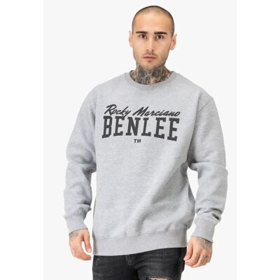Sweatshirt à col rond , coupe régulière Benlee Rinston Gris S - Publicité Sweatshirt à col rond , coupe régulière Benlee Rinston Gris S - Publicité