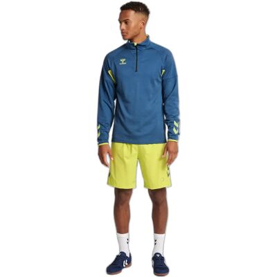 Sweatshirt demi zip Hummel Lead Pro Bleu XL - Publicité Sweatshirt demi zip Hummel Lead Pro Bleu XL - Publicité