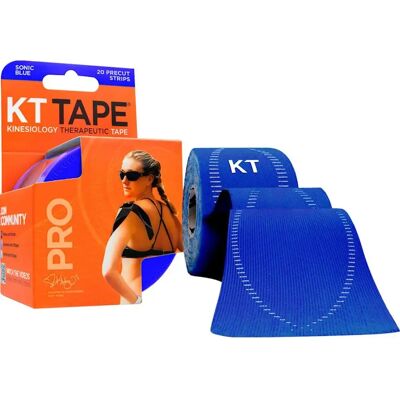 KT Tape Pro Bleu - Bande de Kinésiologie - Soutien au Mouvement - Publicité KT Tape Pro Bleu - Bande de Kinésiologie - Soutien au Mouvement - Publicité